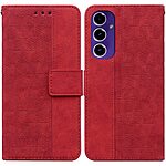 Θήκη Samsung Galaxy A16 4G / A16 5G Mad Mask Leather Wallet Case Geometry Style με βάση στήριξης