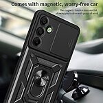 Θήκη Samsung Galaxy A16 4G / A16 5G Mad Mask Camshield Armor Guard Πλάτη με προστασία για την κάμερα, Kickstand και Βάση στήριξης από σκλήρό Premium TPU μπλε - Image 4