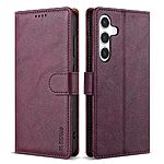 Θήκη Samsung Galaxy A16 4G / A16 5G N.BEKUS Litchi Retro Texture Leather με βάση στήριξης