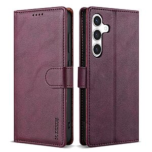 Θήκη Samsung Galaxy A16 4G / A16 5G N.BEKUS Litchi Retro Texture Leather με βάση στήριξης