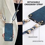 Θήκη Samsung Galaxy A16 4G / A16 5G OEM Soft Silicone Sockproof v5 πλάτη με κορδόνι από αντικραδασμικό TPU ροζ - Image 5