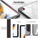 Θήκη Tablet Samsung Galaxy Tab A9 / Α11 8.7" DUX DUCIS Toby Series Tri-Fold με ειδική θέση για πενάκι και διάφανη ενισχυμένη πλάτη μαύρο - Image 2