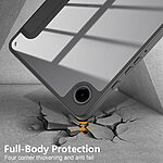 Θήκη Tablet Samsung Galaxy Tab A9 / Α11 8.7" Mad Mask Tri-Fold Ανθεκτική σε πτώσεις, TPU και διάφανη ενισχυμένη πλάτη μαύρο - Image 5