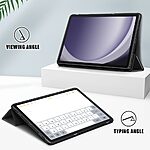 Θήκη Tablet Samsung Galaxy Tab A9+ 11" Mad Mask Tri-Fold Ανθεκτική σε πτώσεις, TPU και διάφανη ενισχυμένη πλάτη μαύρο - Image 4