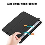 Θήκη Tablet Samsung Galaxy Tab A9+ 11" Mad Mask Tri-Fold Ανθεκτική σε πτώσεις, TPU και διάφανη ενισχυμένη πλάτη μαύρο - Image 5