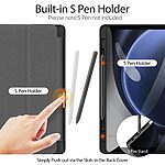 Θήκη Tablet Samsung Galaxy Tab S9 FE / S10 FE / S10 Lite 10.9" DUX DUCIS Domo Series Tri-Fold με ειδική θέση για πενάκι και ενισχυμένη εσωτερική πλάτη μαύρο - Image 2