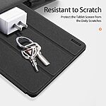 Θήκη Tablet Samsung Galaxy Tab S9 FE / S10 FE / S10 Lite 10.9" DUX DUCIS Domo Series Tri-Fold με ειδική θέση για πενάκι και ενισχυμένη εσωτερική πλάτη μαύρο - Image 4