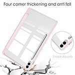 Θήκη Tablet Samsung Galaxy Tab S9 FE+ 12.4" Mad Mask Tri-Fold με ειδική θέση για πενάκι και διάφανη ενισχυμένη πλάτη ροζ - Image 4