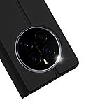 Θήκη Honor Magic7 Pro 5G DUX DUCIS Skin Pro Series με βάση στήριξης, υποδοχή καρτών και μαγνητικό κούμπωμα Flip Wallet από συνθετικό δέρμα και TPU μαύρο - Image 3