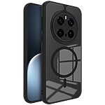 Θήκη Honor Magic7 Pro 5G IMAK UX-9A Series, συμβατό με ασύρματη φόρτιση, Frame TPU πλάτη διάφανη μαύρο - Image 4