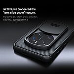 Θήκη Honor Magic7 Pro 5G NiLLkin Camshield Texture Pro Series Πλάτη με προστασία για την κάμερα από σκλήρό Premium TPU μαύρο - Image 5