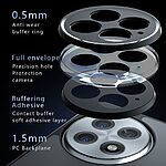 Θήκη OnePlus 13 5G Mad Mask Hybrid Sockproof Transparent πλάτη από αντικραδασμικό TPU μαύρο - Image 3