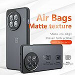 Θήκη OnePlus 13R 5G BASEUS Skin Sensation Series Case Thin με matte επιφάνεια και ενισχυμένο Lens Protection Πλάτη TPU μαύρο - Image 2