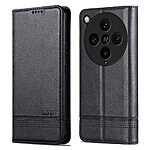 Θήκη Oppo Find X8 Pro 5G AZNS Litchi Retro V4 Texture Leather με βάση στήριξης