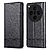 Θήκη Oppo Find X8 Pro 5G AZNS Litchi Retro V4 Texture Leather με βάση στήριξης
