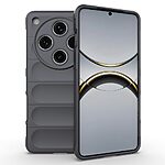 Θήκη Oppo Find X8 Pro 5G Mad Mask Rugged Armor από σκληρό Premium TPU γκρι σκούρο