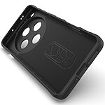 Θήκη Oppo Find X8 Pro 5G Mad Mask Rugged Armor από σκληρό Premium TPU γκρι σκούρο - Image 4