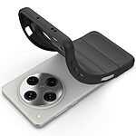 Θήκη Oppo Find X8 Pro 5G Mad Mask Rugged Armor από σκληρό Premium TPU γκρι σκούρο - Image 5