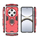 Θήκη Oppo Find X8 Pro 5G Mad Mask Πλάτη Thin Armor με Μαγνητικό δαχτυλίδι και Βάση στήριξης TPU κόκκινο - Image 4