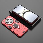 Θήκη Oppo Find X8 Pro 5G Mad Mask Πλάτη Thin Armor με Μαγνητικό δαχτυλίδι και Βάση στήριξης TPU κόκκινο - Image 5
