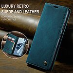 Θήκη Oppo Reno10 5G / Reno10 Pro 5G CASEME 013 Series Πορτοφόλι με βάση στήριξης, υποδοχές καρτών και μαγνητικό κούμπωμα από συνθετικό δέρμα και TPU μπλε - Image 5