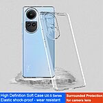 Θήκη Oppo Reno10 5G / Reno10 Pro 5G IMAK UX-5 Series Soft TPU πλάτη διάφανη - Image 2