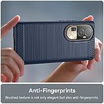 Θήκη Oppo Reno10 5G / Reno10 Pro 5G Mad Mask Brushed TPU Carbon Πλάτη μπλε - Image 5