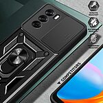 Θήκη Oppo Reno12 Pro 5G Mad Mask Camshield Armor Guard Πλάτη με προστασία για την κάμερα, Kickstand και Βάση στήριξης από σκλήρό Premium TPU μαύρο - Image 5