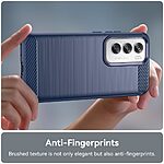 Θήκη Oppo Reno12 Pro 5G Mad Mask Brushed TPU Carbon Πλάτη μπλε - Image 4