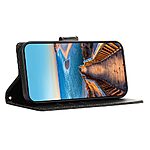 Θήκη Realme 12x 5G / 12 5G DIERFENG DF 06 Foldable Series με βάση στήριξης, υποδοχή καρτών και μαγνητικό κούμπωμα Flip Wallet από συνθετικό δέρμα και εσωτερικό TPU μαύρο - Image 3