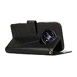 Θήκη Realme 12x 5G / 12 5G DIERFENG DF 06 Foldable Series με βάση στήριξης, υποδοχή καρτών και μαγνητικό κούμπωμα Flip Wallet από συνθετικό δέρμα και εσωτερικό TPU μαύρο - Image 4