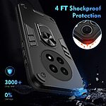 Θήκη Realme 12x 5G / 12 5G Mad Mask Camshield Armor Guard v5 Πλάτη Kickstand και Βάση στήριξης από σκλήρό Premium TPU μαύρο - Image 5