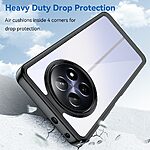 Θήκη Realme 12x 5G / 12 5G Mad Mask Hybrid Sockproof Transparent πλάτη από αντικραδασμικό TPU μαύρο - Image 3