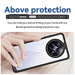 Θήκη Realme 12x 5G / 12 5G Mad Mask Hybrid Sockproof Transparent πλάτη από αντικραδασμικό TPU μαύρο - Image 4