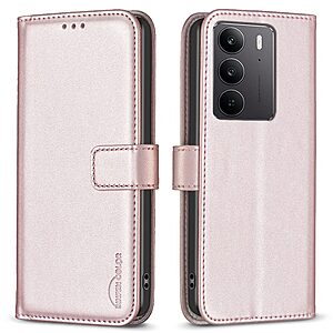 Θήκη Realme C75 BINFEN COLOR Leather Wallet series 12 με βάση στήριξης