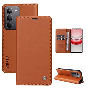 Θήκη Realme C75 YIKATU Folio Series με βάση στήριξης