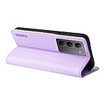 Θήκη Realme C75 YIKATU Folio Series με βάση στήριξης, υποδοχή καρτών και μαγνητικό κούμπωμα Flip Wallet από συνθετικό δέρμα και TPU μωβ ανοιχτό - Image 5