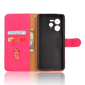 υποδοχές καρτών και μαγνητικό κούμπωμα φούξια