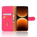 Θήκη Realme GT 7 Pro 5G OEM Leather Skin touch Feeling v2 με βάση στήριξης, υποδοχές καρτών και μαγνητικό κούμπωμα φούξια - Image 3