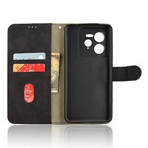 υποδοχές καρτών και μαγνητικό κούμπωμα μαύρο