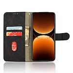 Θήκη Realme GT 7 Pro 5G OEM Leather Skin touch Feeling v2 με βάση στήριξης, υποδοχές καρτών και μαγνητικό κούμπωμα μαύρο - Image 3