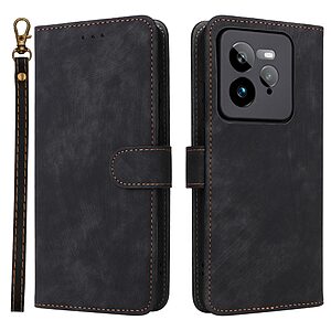 Θήκη Realme GT 7 Pro 5G Mad Mask RFID Blocking V2 Προστασία Ασύρματης Ανάγνωσης Καρτών Leather με βάση στήριξης