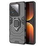 Θήκη Realme GT 7 Pro 5G Mad Mask Πλάτη Thin Armor με Μαγνητικό δαχτυλίδι και Βάση στήριξης TPU μαύρο