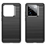 Θήκη Realme GT 7 Pro 5G Mad Mask Brushed TPU Carbon Πλάτη μαύρο - Image 2