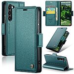 Θήκη Samsung Galaxy S25 5G CASEME 023 Series Πορτοφόλι με βάση στήριξης