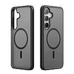 Θήκη Samsung Galaxy S25 5G DUX DUCIS Yind Series Sockproof συμβατό με MagSafe φορτιστή Πλάτη TPU μαύρο - Image 2