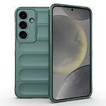 Θήκη Samsung Galaxy S25 5G Mad Mask Rugged Armor από σκληρό Premium TPU πράσινο