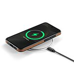 Θήκη Samsung Galaxy S25 5G MAGKING PU Leather Sockproof Series Πλάτη από σκληρό πλαστικό ,συμβατό με magsafe φορτιστή και επένδυση δερματίνης καφέ - Image 4