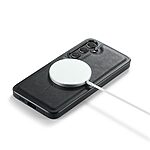 Θήκη Samsung Galaxy S25 5G MAGKING PU Leather Sockproof Series Πλάτη από σκληρό πλαστικό ,συμβατό με magsafe φορτιστή και επένδυση δερματίνης μαύρο - Image 5