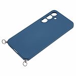 Θήκη Samsung Galaxy S25 5G OEM Soft Silicone Sockproof v3 πλάτη με κορδόνι από αντικραδασμικό TPU μπλε σκούρο - Image 5